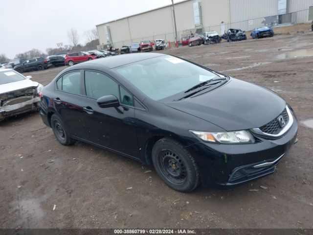 HONDA CIVIC 2014 2hgfb2f57eh537553