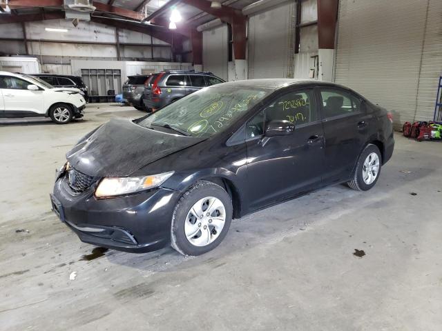 HONDA CIVIC LX 2014 2hgfb2f57eh558466