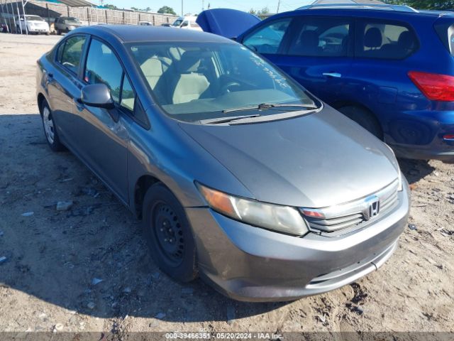 HONDA CIVIC 2012 2hgfb2f58ch330098