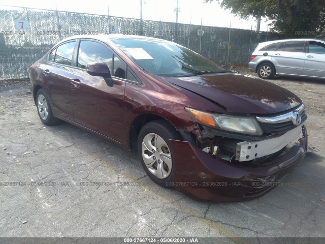 HONDA CIVIC SDN 2012 2hgfb2f58ch507538