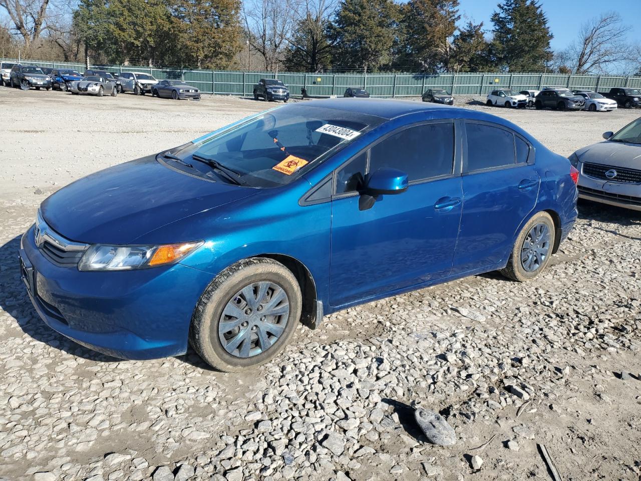 HONDA CIVIC 2012 2hgfb2f58ch510987