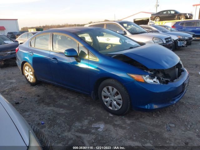 HONDA CIVIC 2012 2hgfb2f58ch514408