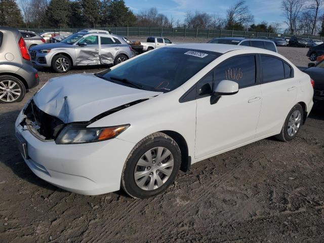 HONDA CIVIC LX 2012 2hgfb2f58ch521858