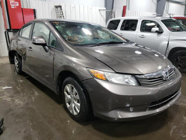 HONDA CIVIC LX 2012 2hgfb2f58ch523576