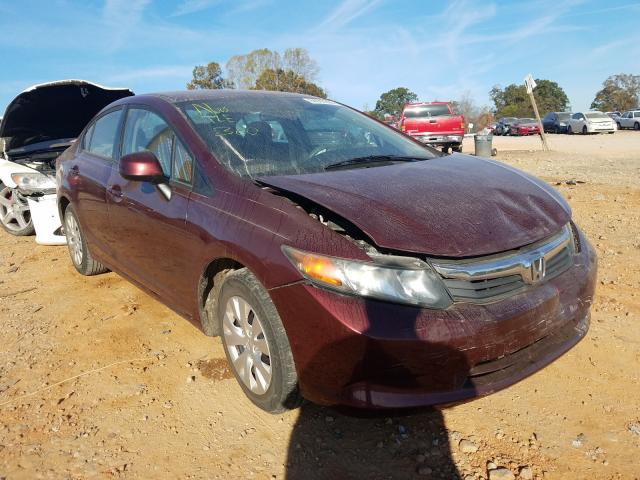 HONDA CIVIC LX 2012 2hgfb2f58ch571434