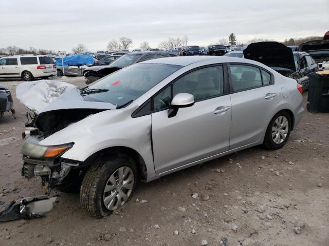 HONDA CIVIC LX 2012 2hgfb2f58ch578612