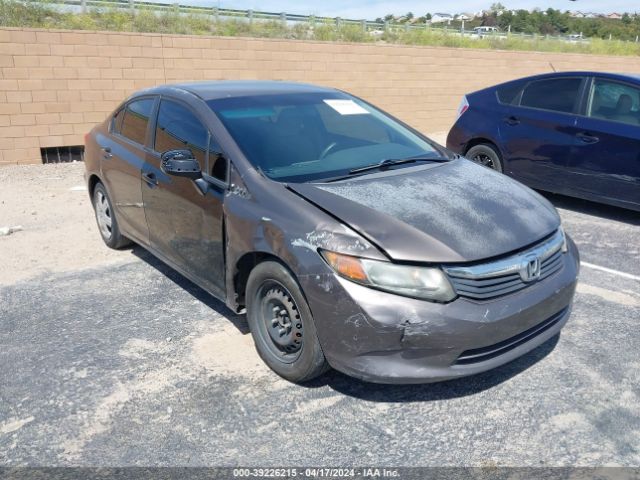 HONDA CIVIC 2012 2hgfb2f58ch589528