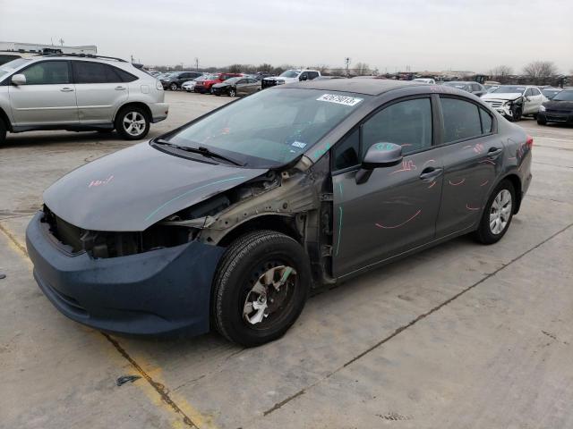 HONDA CIVIC LX 2012 2hgfb2f58ch596799