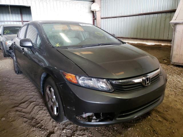 HONDA CIVIC LX 2012 2hgfb2f58ch598147