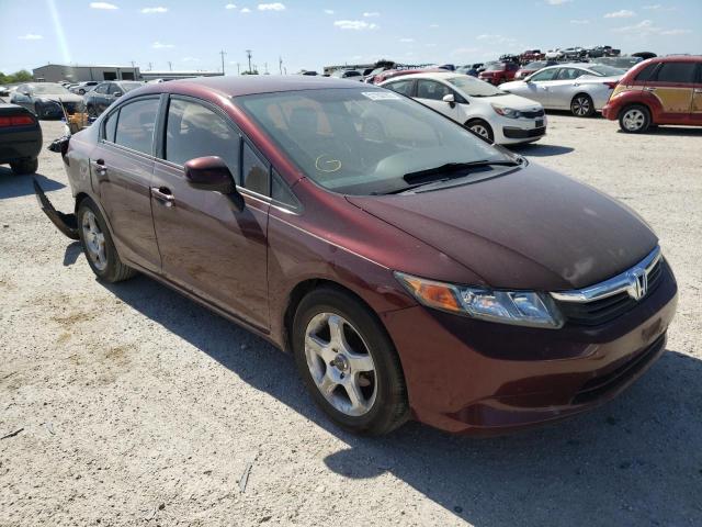 HONDA CIVIC LX 2012 2hgfb2f58ch608790