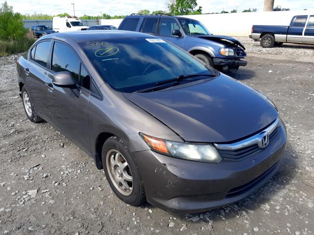 HONDA CIVIC LX 2012 2hgfb2f58ch610071