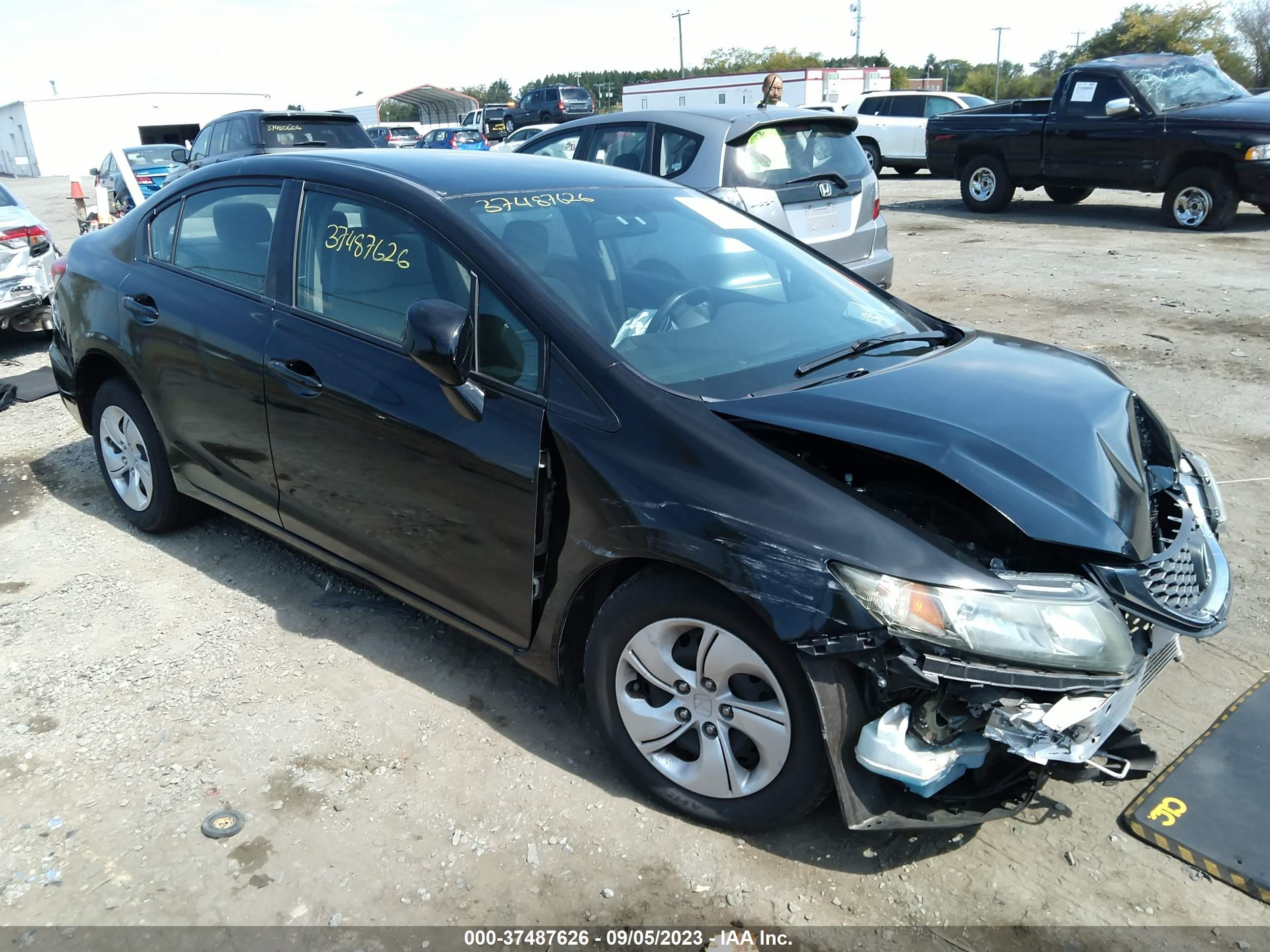 HONDA CIVIC 2013 2hgfb2f58dh503216