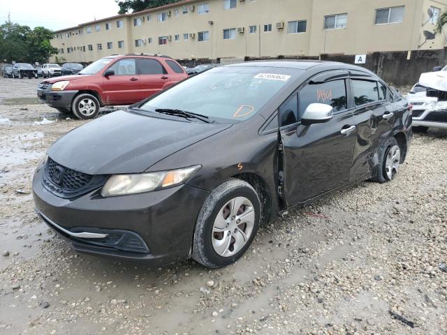 HONDA CIVIC LX 2013 2hgfb2f58dh509355