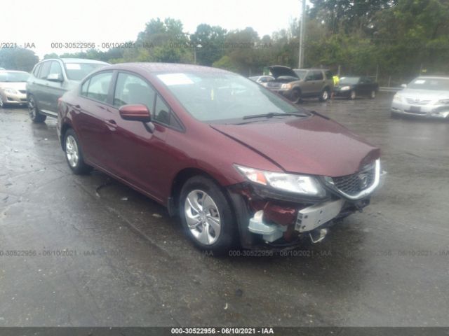 HONDA CIVIC SEDAN 2014 2hgfb2f58eh519160