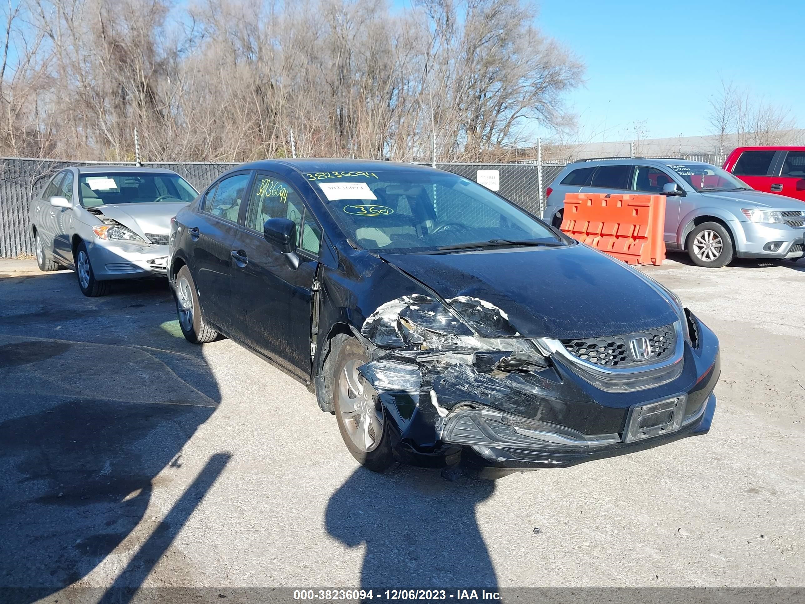 HONDA CIVIC 2014 2hgfb2f58eh533317