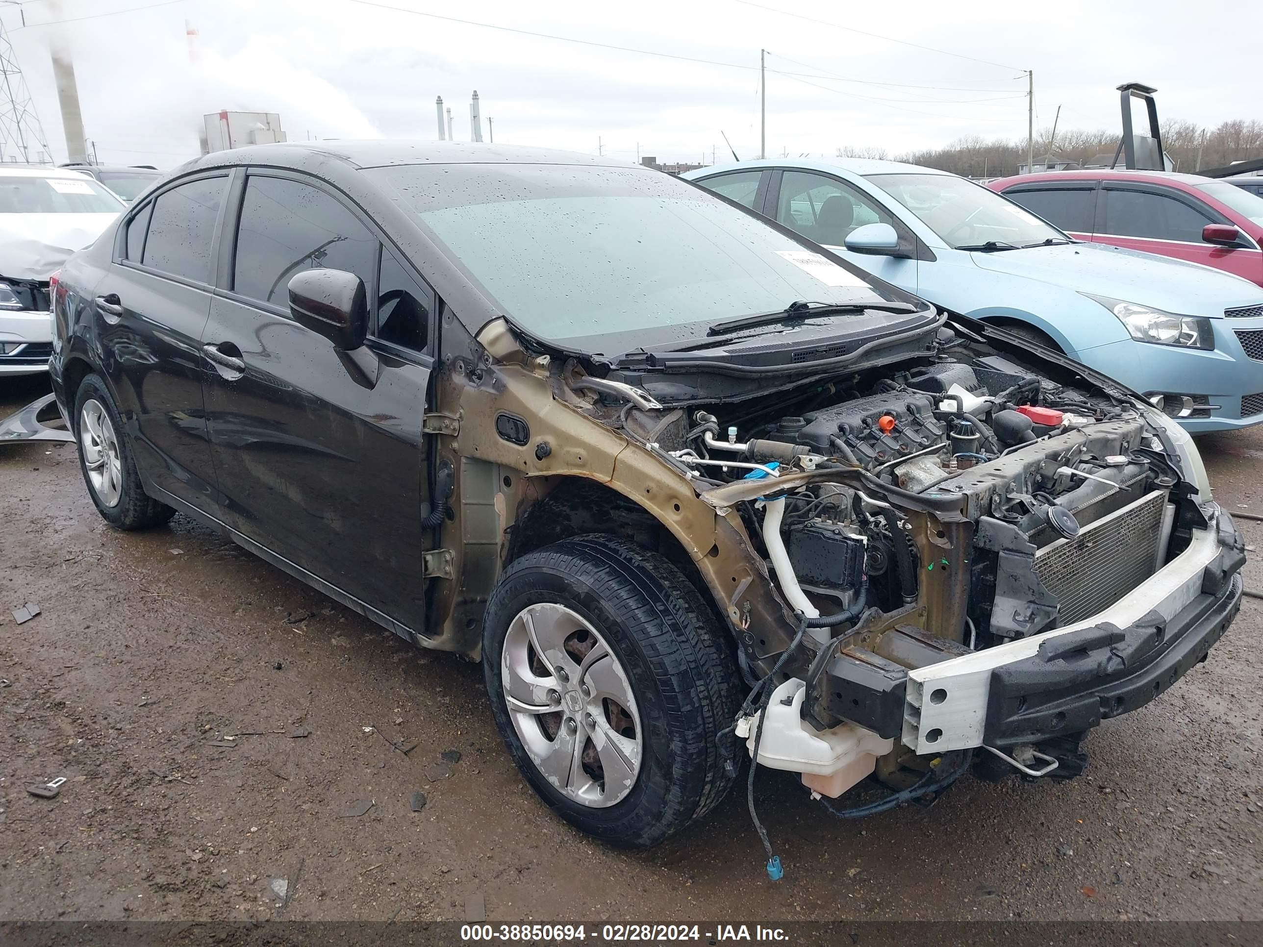 HONDA CIVIC 2014 2hgfb2f58eh537707