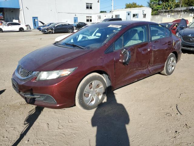 HONDA CIVIC LX 2014 2hgfb2f58eh541904