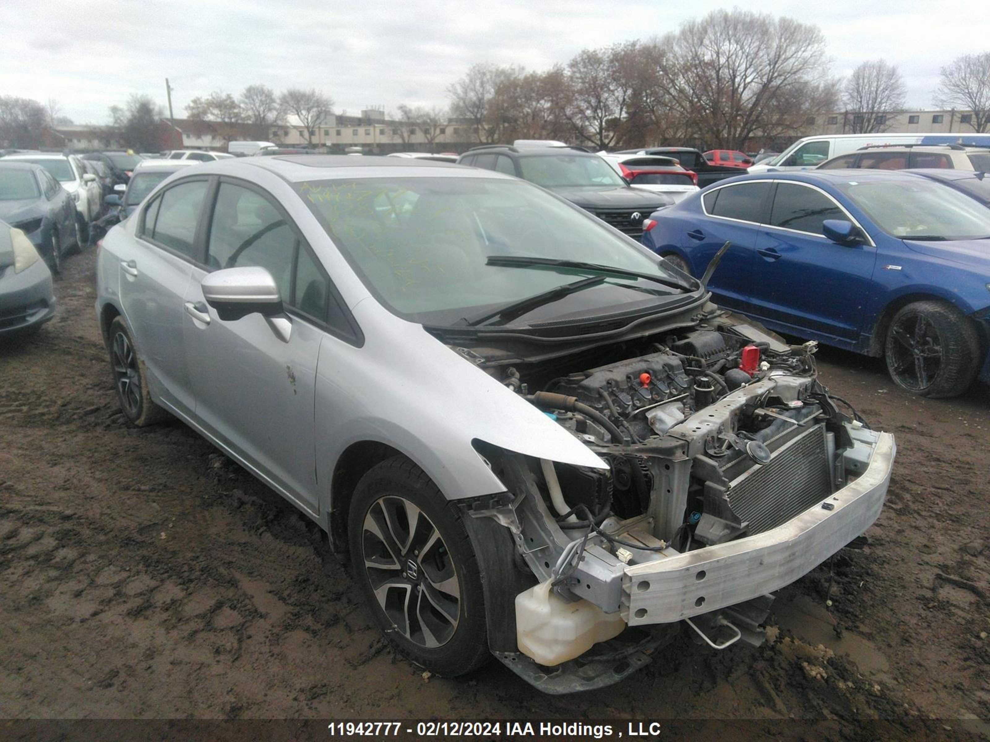 HONDA CIVIC 2015 2hgfb2f58fh008727