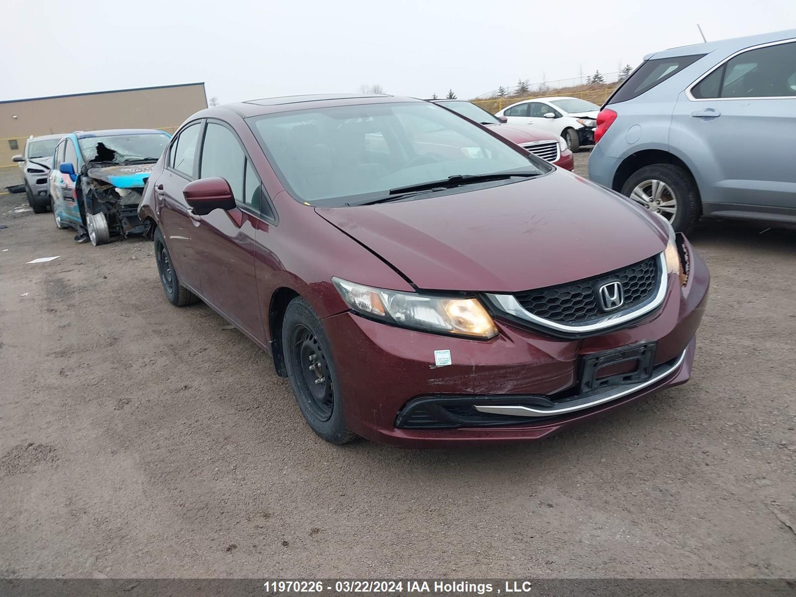 HONDA CIVIC 2015 2hgfb2f58fh029609