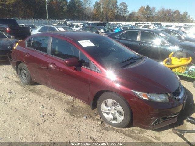 HONDA CIVIC SEDAN 2015 2hgfb2f58fh503767