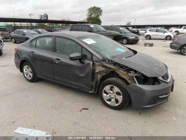 HONDA CIVIC SEDAN 2015 2hgfb2f58fh521296