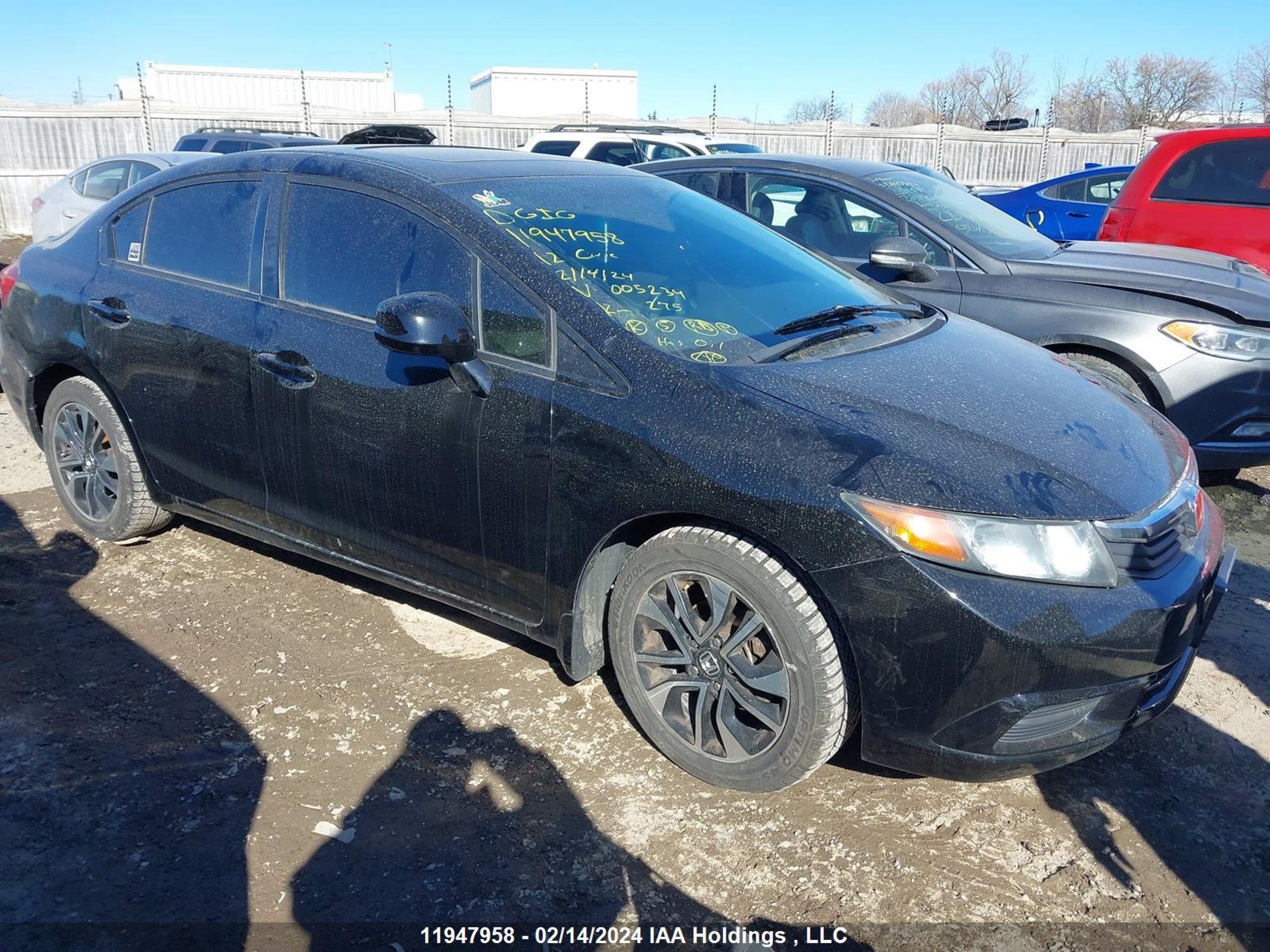 HONDA CIVIC 2012 2hgfb2f59ch005234