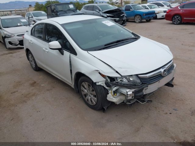 HONDA CIVIC 2012 2hgfb2f59ch309065