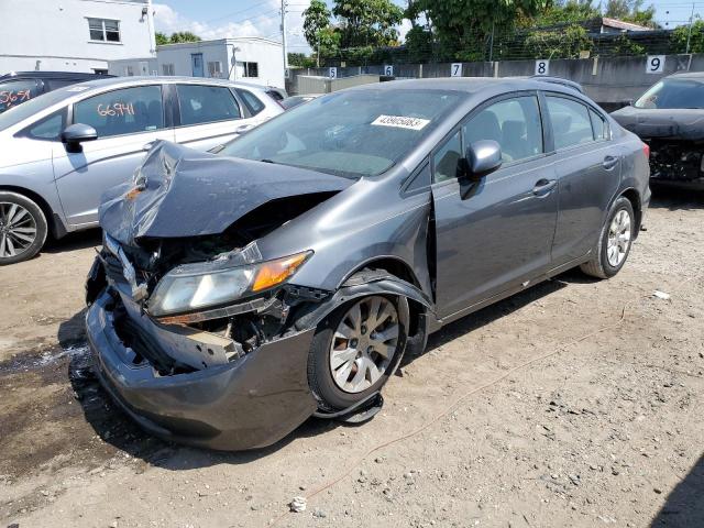 HONDA CIVIC LX 2012 2hgfb2f59ch332975