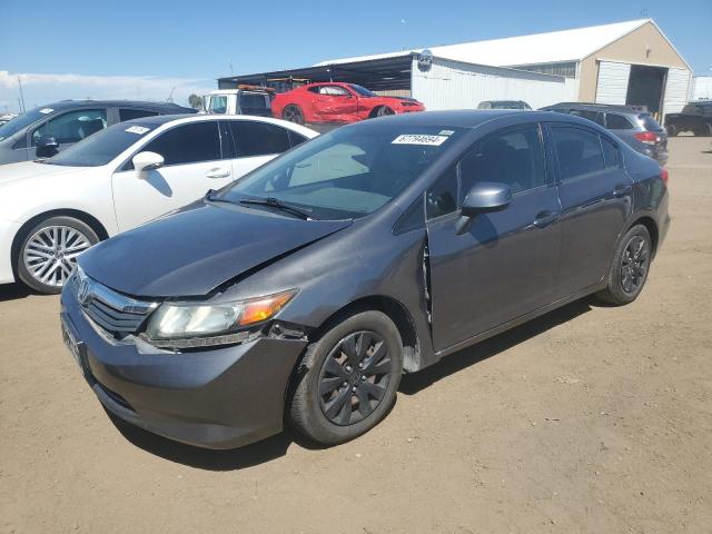 HONDA CIVIC LX 2012 2hgfb2f59ch333477