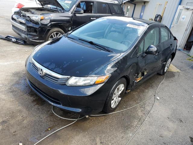 HONDA CIVIC LX 2012 2hgfb2f59ch528527