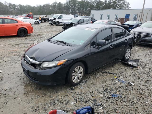 HONDA CIVIC LX 2012 2hgfb2f59ch574214