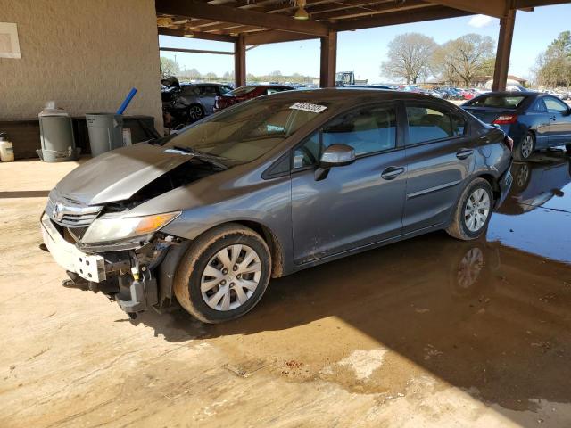 HONDA CIVIC LX 2012 2hgfb2f59ch577128