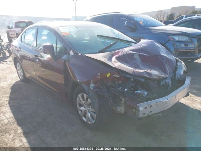 HONDA CIVIC 2012 2hgfb2f59ch599808