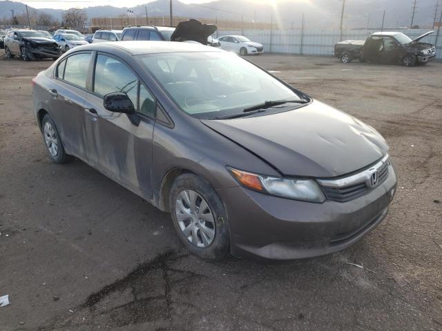 HONDA CIVIC LX 2012 2hgfb2f59ch601007