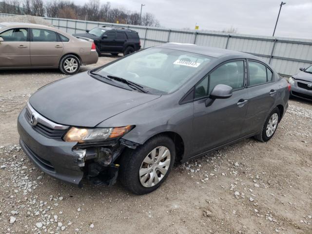 HONDA CIVIC LX 2012 2hgfb2f59ch607843