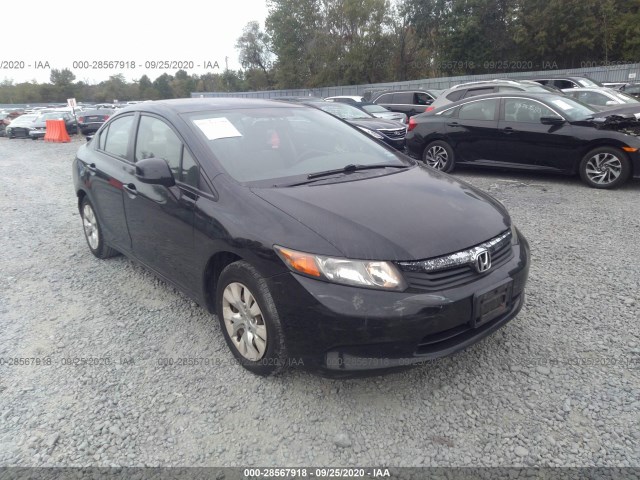 HONDA CIVIC SDN 2012 2hgfb2f59ch609950