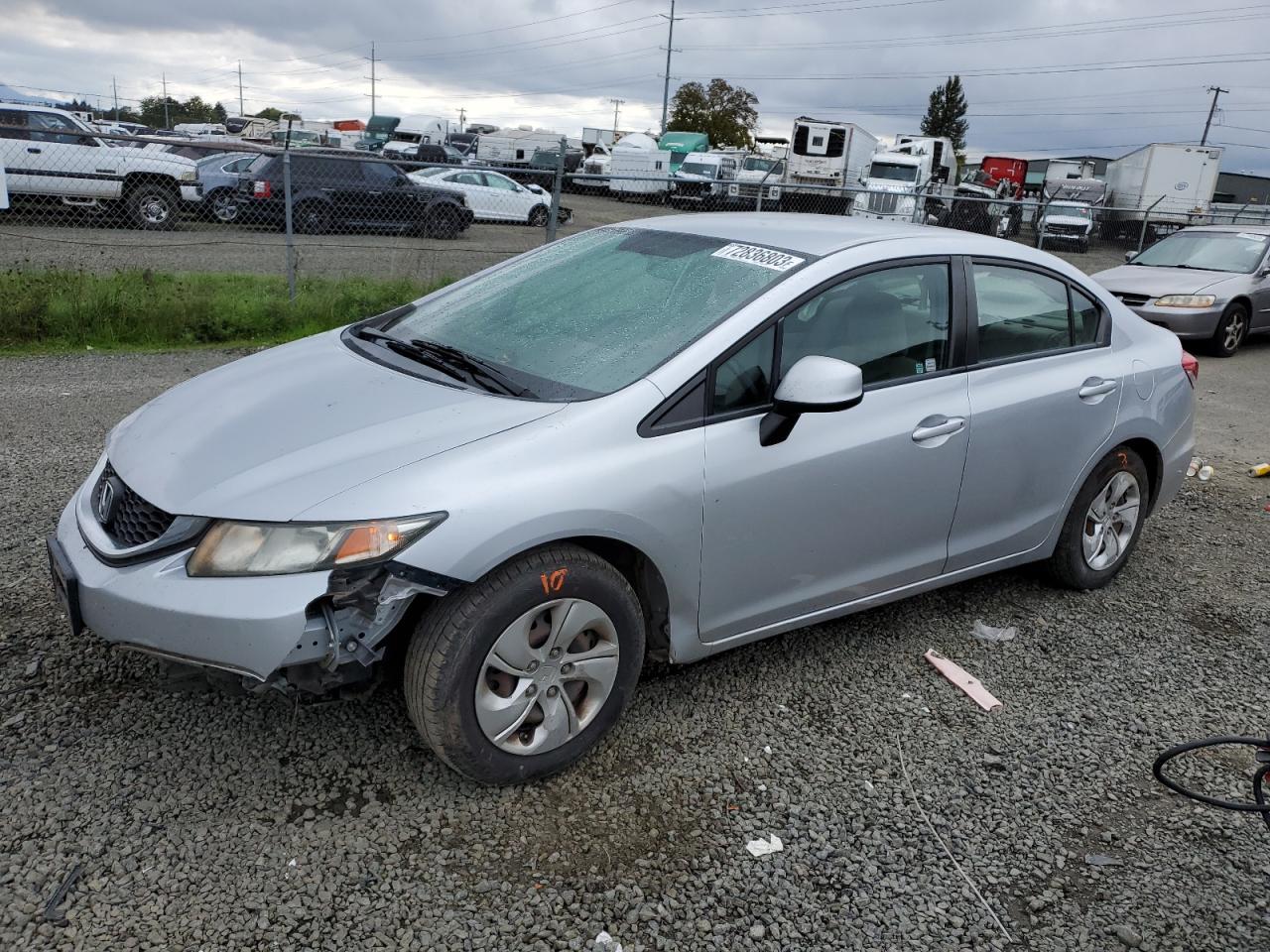 HONDA CIVIC 2013 2hgfb2f59dh546916