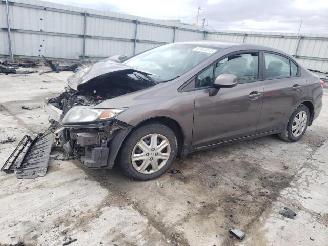 HONDA CIVIC 2013 2hgfb2f59dh579687