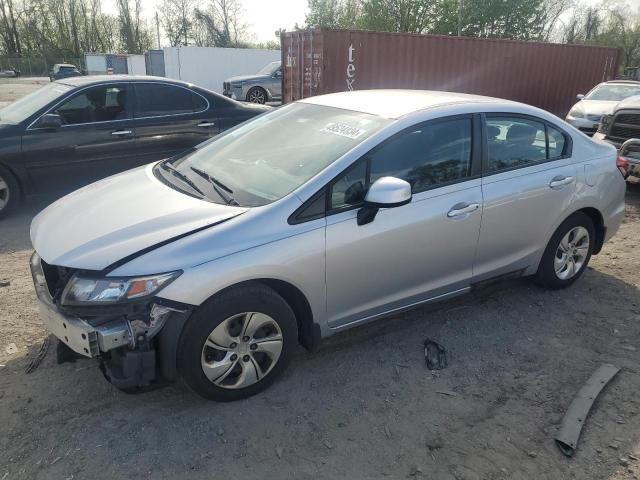 HONDA CIVIC 2013 2hgfb2f59dh582105