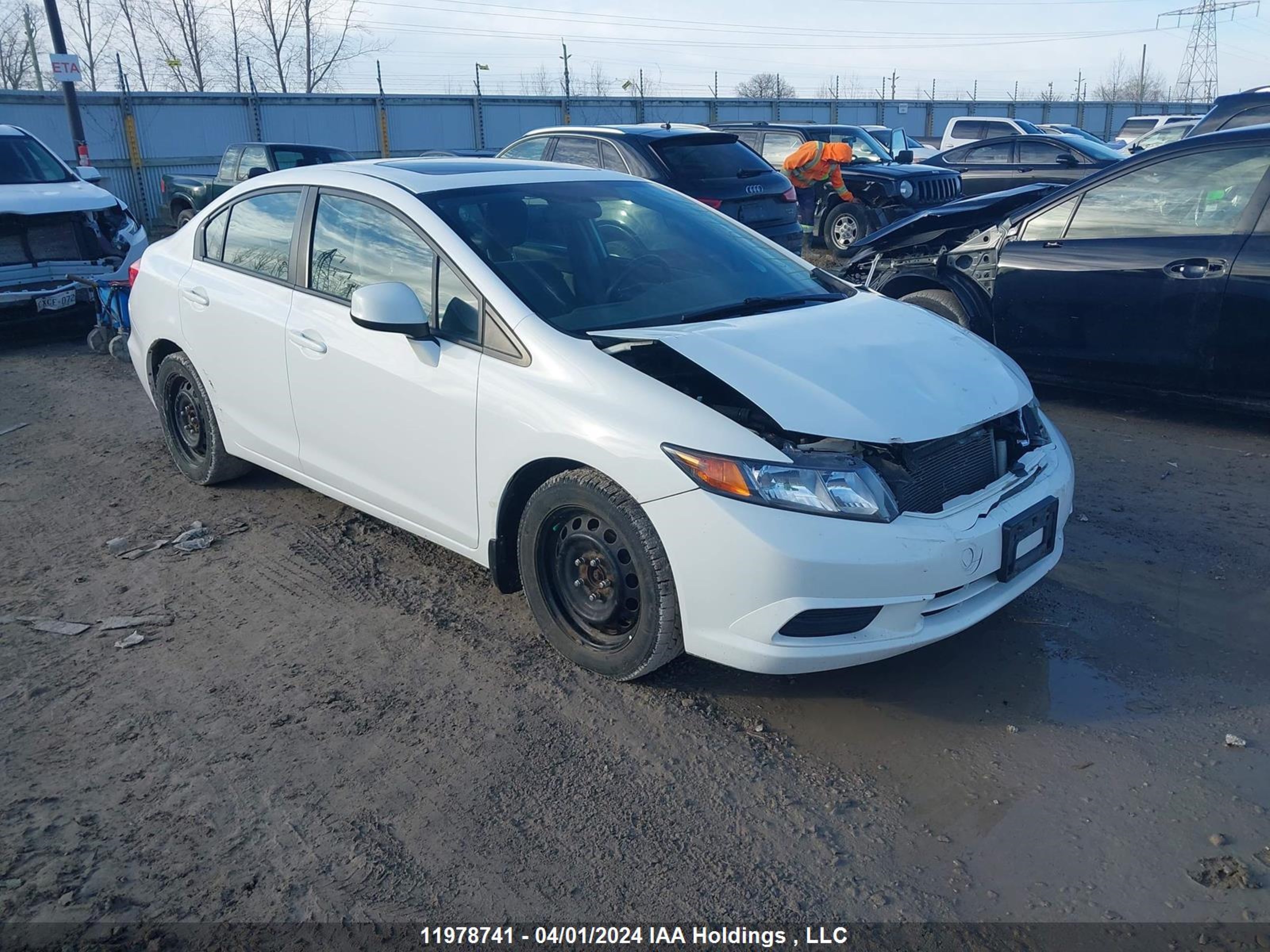 HONDA CIVIC 2012 2hgfb2f5xch116357