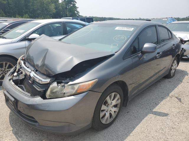 HONDA CIVIC LX 2012 2hgfb2f5xch325081