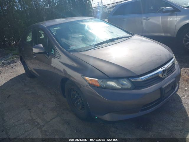 HONDA CIVIC 2012 2hgfb2f5xch545353