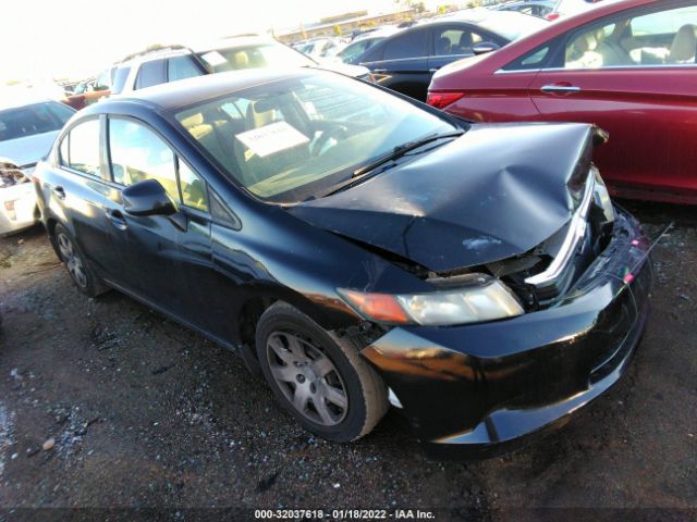 HONDA CIVIC SDN 2012 2hgfb2f5xch567692