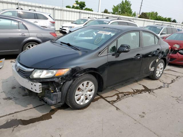 HONDA CIVIC LX 2012 2hgfb2f5xch602358