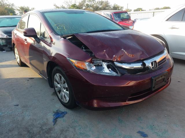 HONDA CIVIC LX 2012 2hgfb2f5xch606863