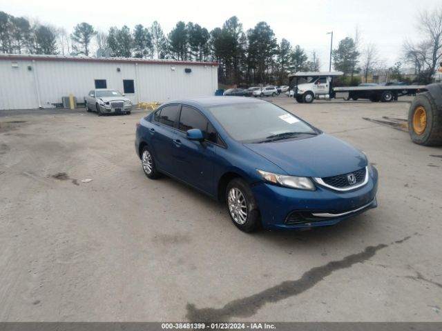 HONDA CIVIC 2013 2hgfb2f5xd8505825