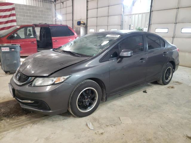 HONDA CIVIC LX 2013 2hgfb2f5xdh501712