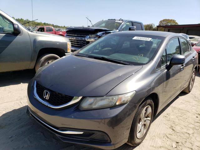 HONDA CIVIC LX 2013 2hgfb2f5xdh520700