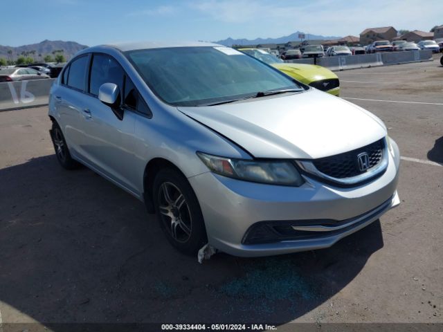 HONDA CIVIC 2013 2hgfb2f5xdh548691