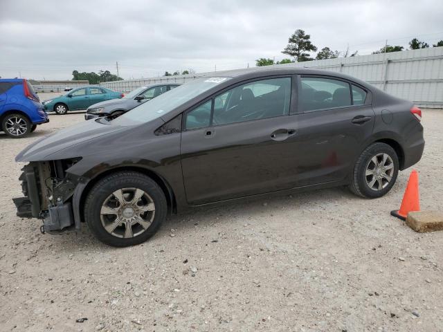 HONDA CIVIC LX 2013 2hgfb2f5xdh551509